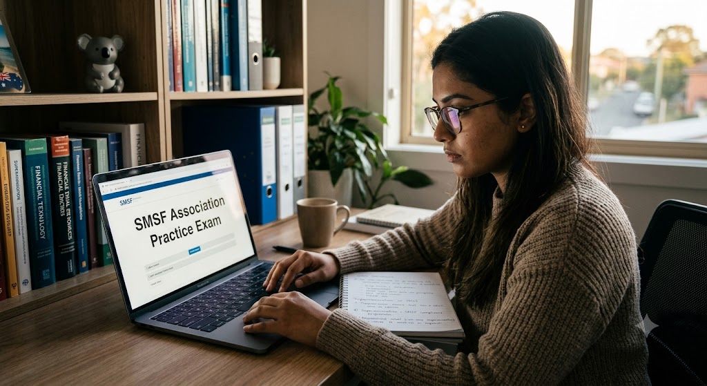 SMSF Association Practice Test & Exam Prep | Australia Banner