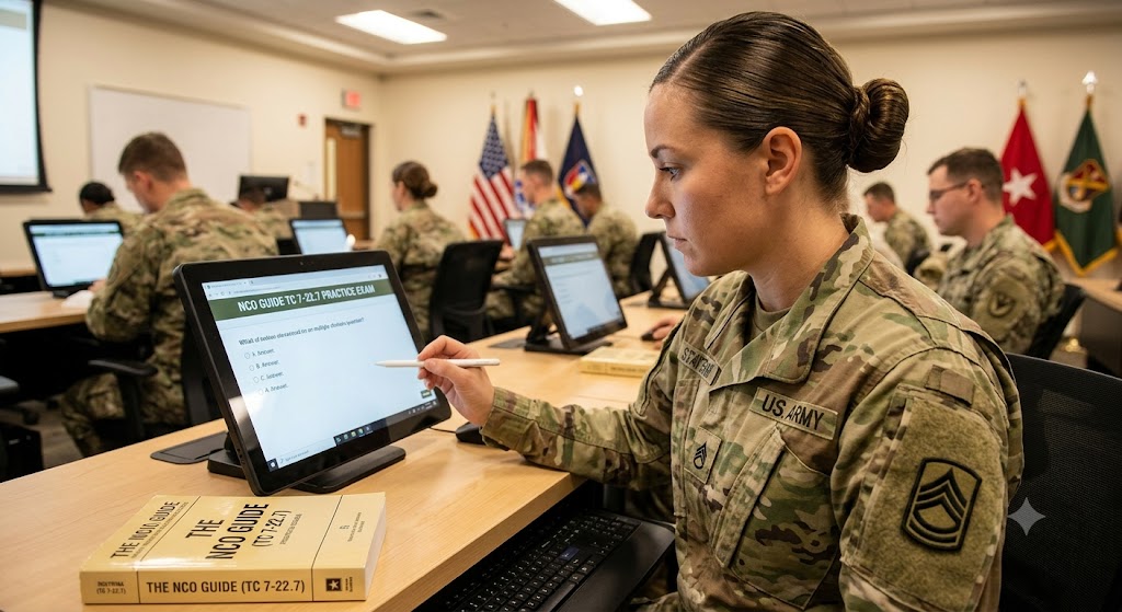 The NCO Guide TC 7-22.7 Practice Test Banner