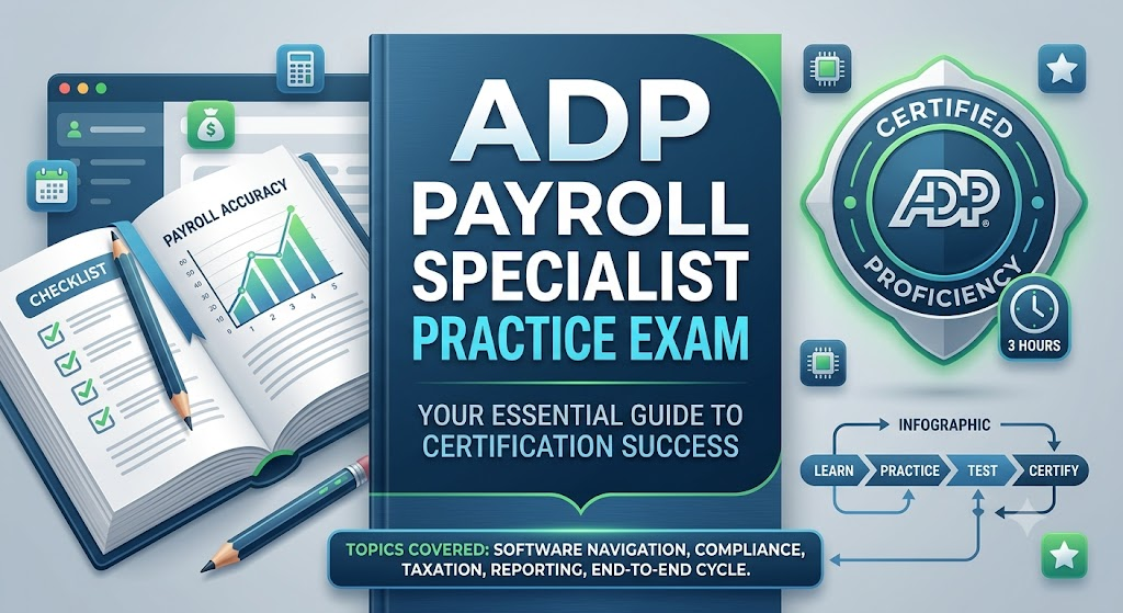 ADP Payroll Specialist Practice Exam Banner