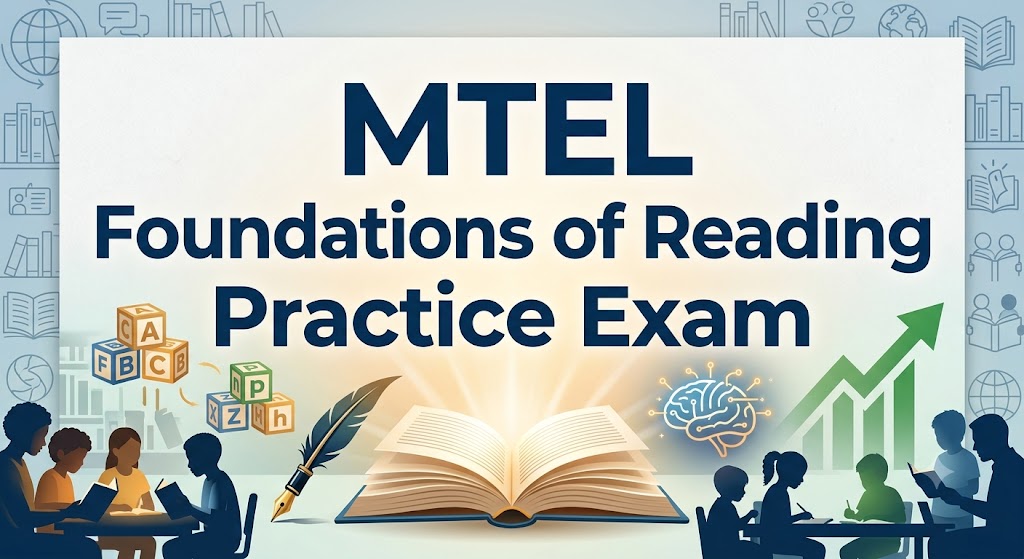 MTEL Foundations Of Reading Practice Test Banner