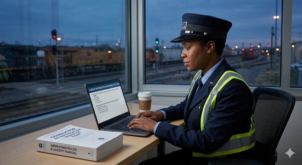 Conductor Recertification Practice Test Banner