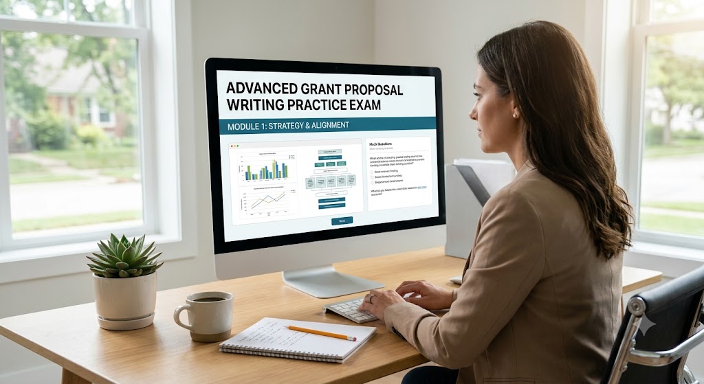 Advanced Grant Proposal Writing Practice Test Banner