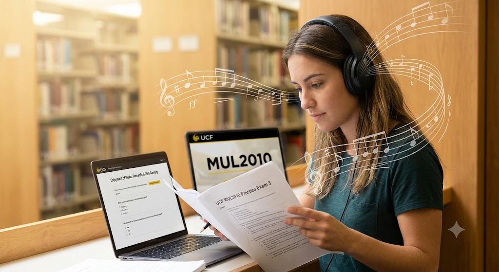 University of Central Florida (UCF) MUL2010 Enjoyment of Music Practice Exam 3 Banner