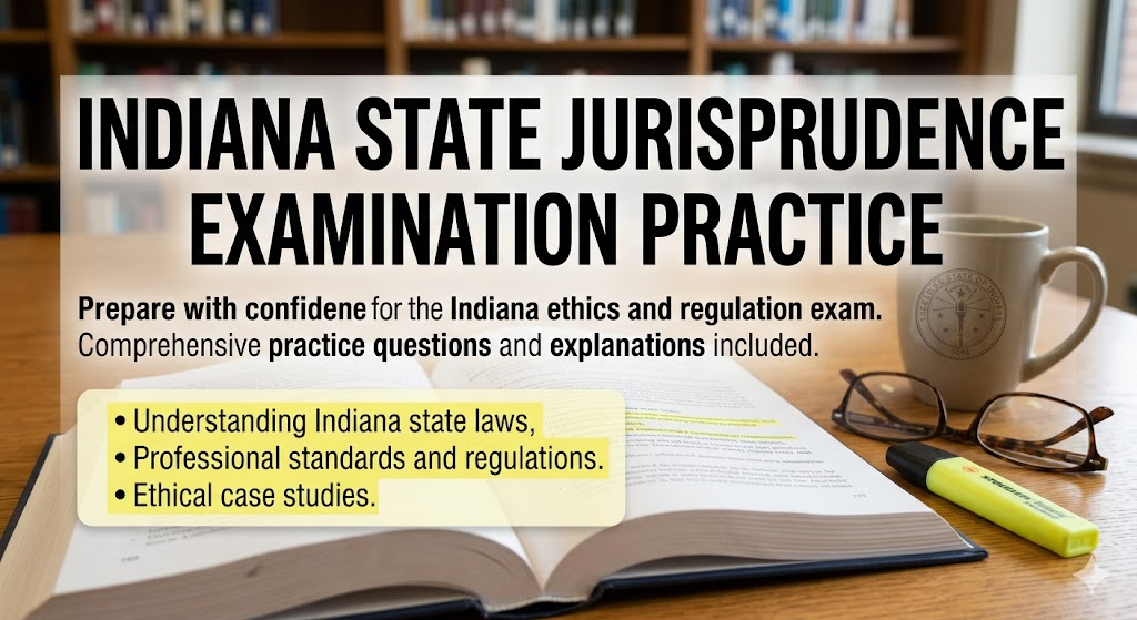 Indiana State Jurisprudence Examination Practice Banner