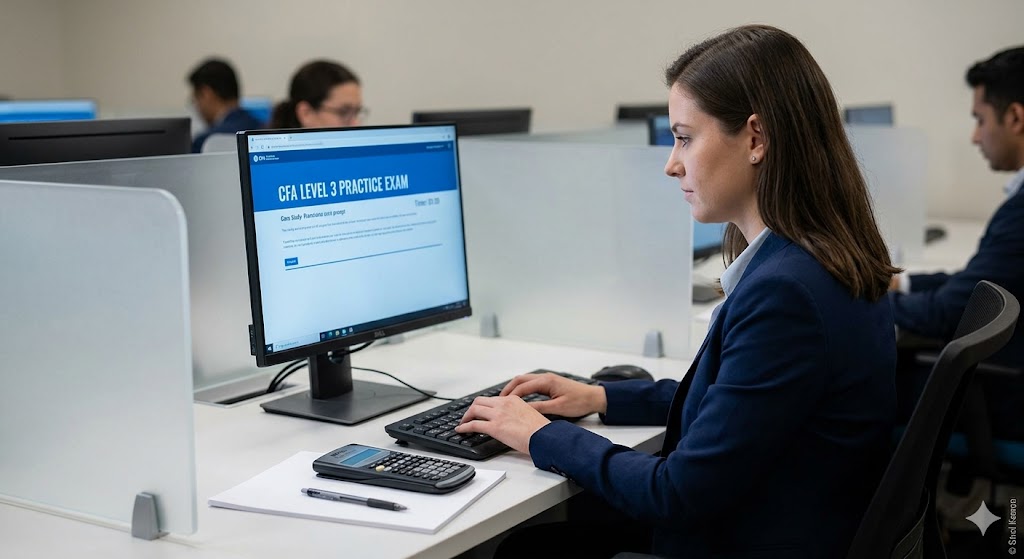 Chartered Financial Analyst (CFA) Level 3 Practice Exam Banner