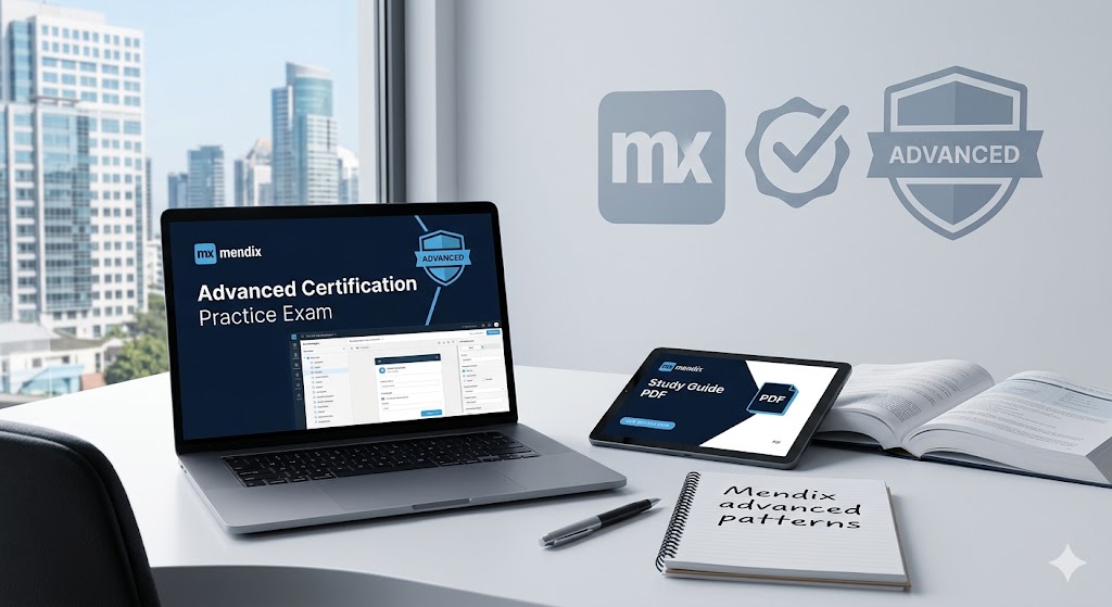 Mendix Advanced Certification Practice Exam Banner