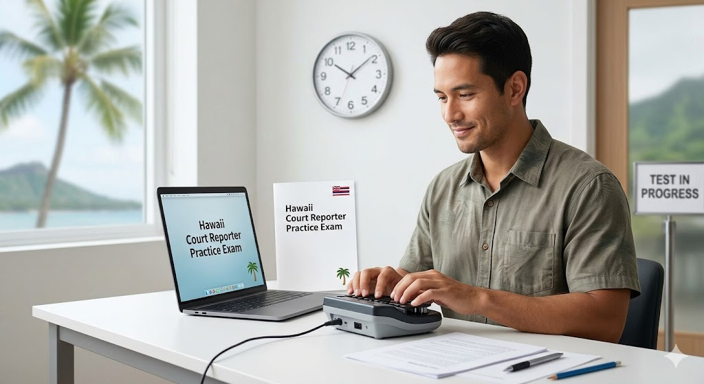 Hawaii Court Reporter Practice Test Banner