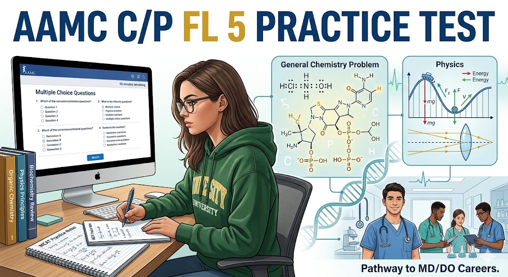 AAMC C/P FL 5 Practice Test Banner