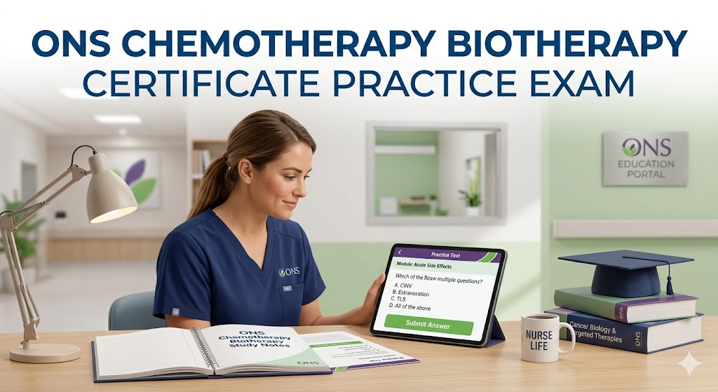 Chemotherapy Biotherapy Certification ONS Banner