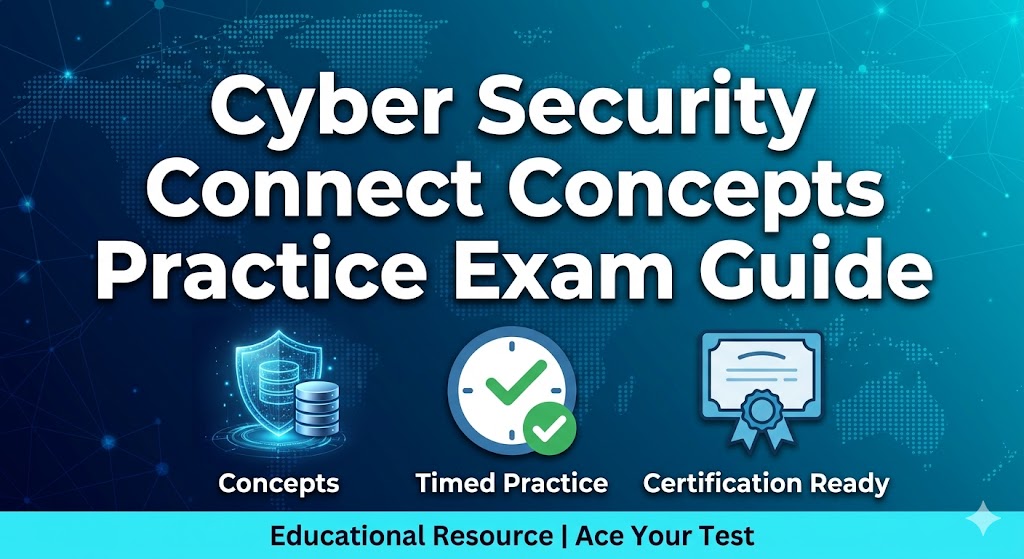 Cyber Security Connect Concepts Practice Test Banner