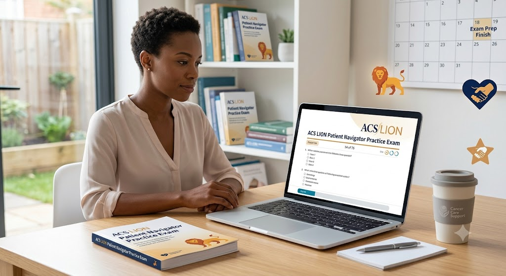 ACS LION Patient Navigator Practice Test Banner