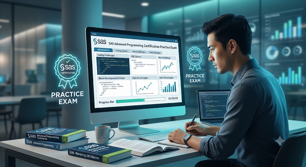 SAS Advanced Programming Certification Practice Exam Banner