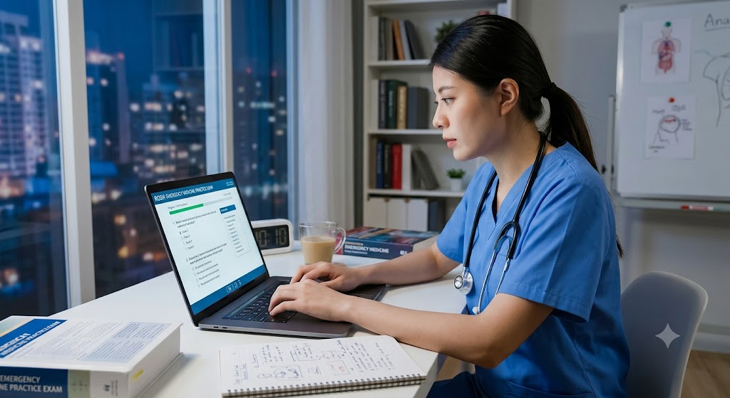 Rosh Emergency Medicine Practice Test Banner