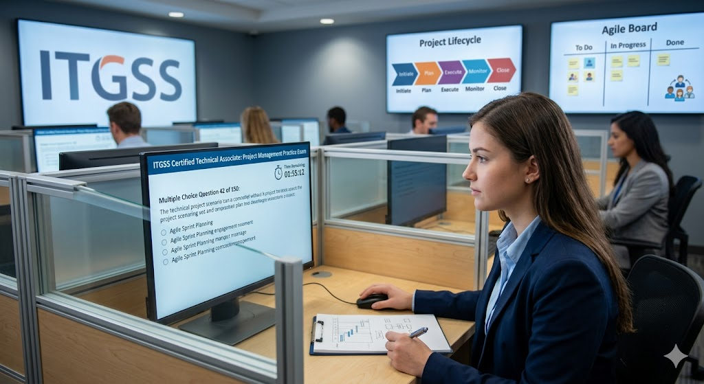 ITGSS Certified Technical Associate: Project Management Practice Exam Banner