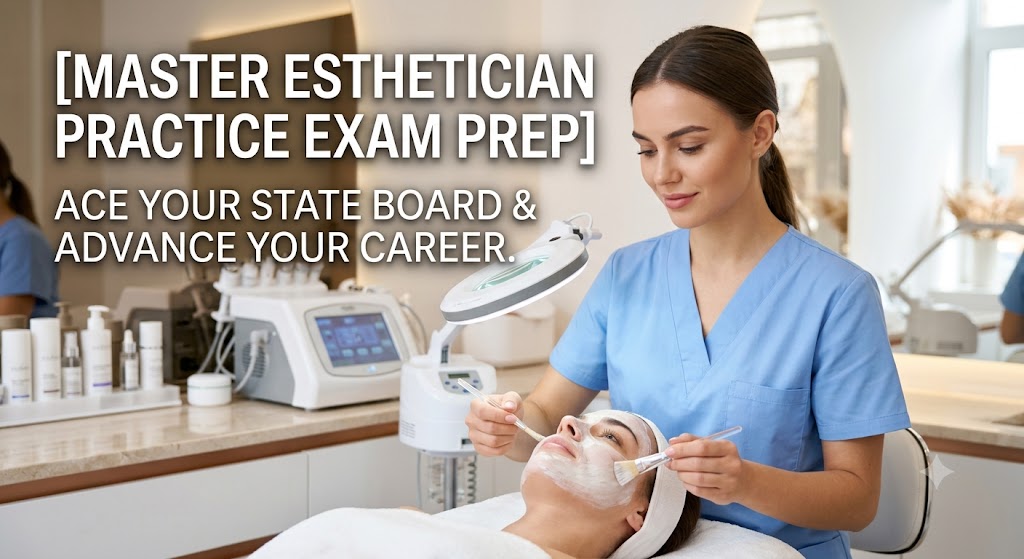Master Esthetician Practice Test & Exam Prep Banner