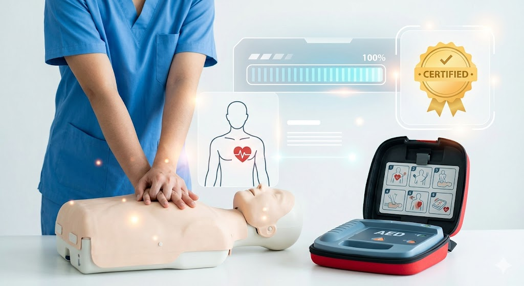 Basic Life Support (BLS) Renewal Practice Exam Banner