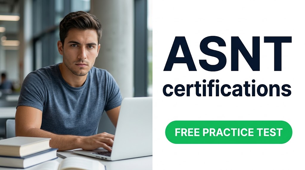 Asnt Practice Test & Exam Prep Banner