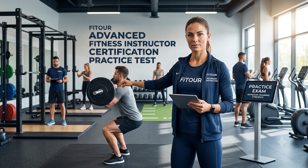 FiTOUR Advanced Fitness Instructor Certification Practice Test Banner