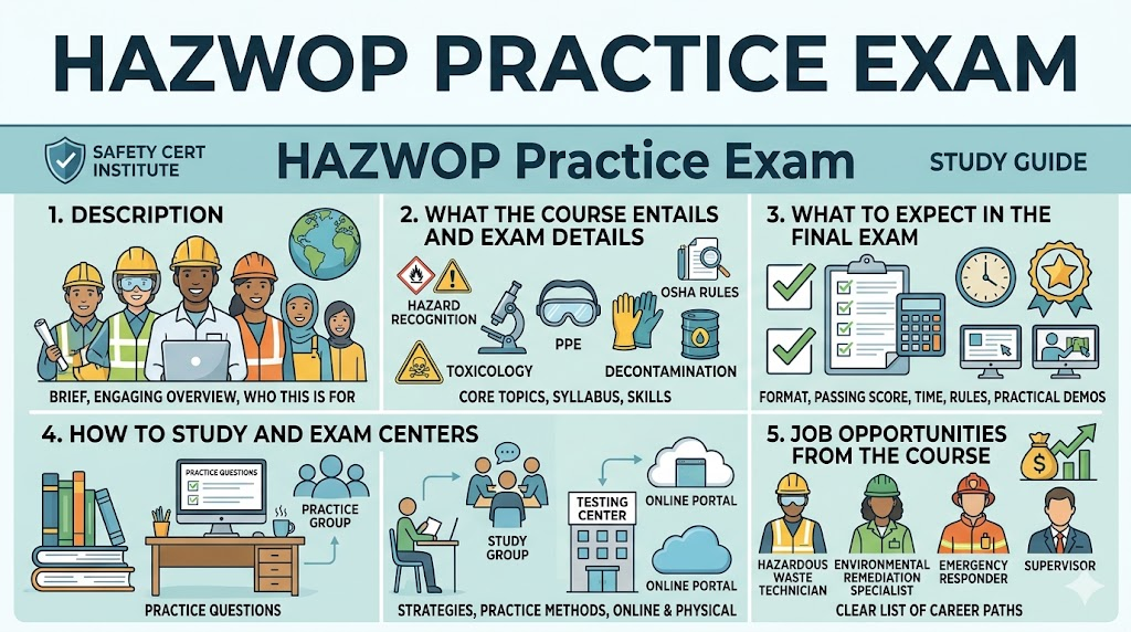 Hazardous Waste Operations (HAZWOP) Practice Test Banner