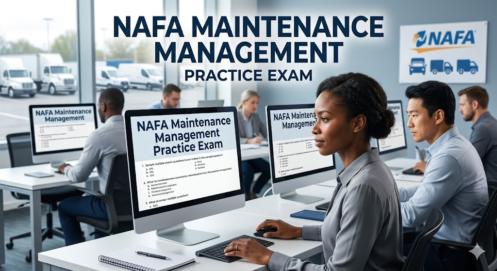 NAFA Maintenance Management Practice Test Banner