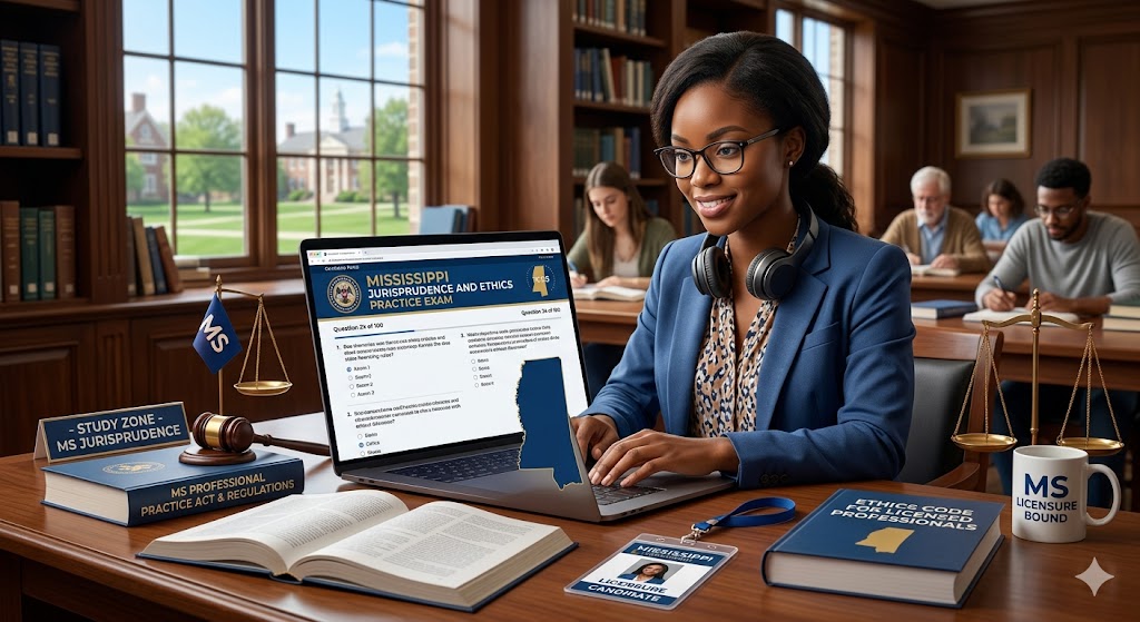Mississippi Jurisprudence and Ethics Practice Exam Banner