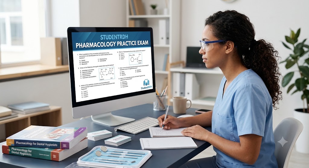 StudentRDH Pharmacology Practice Exam Banner