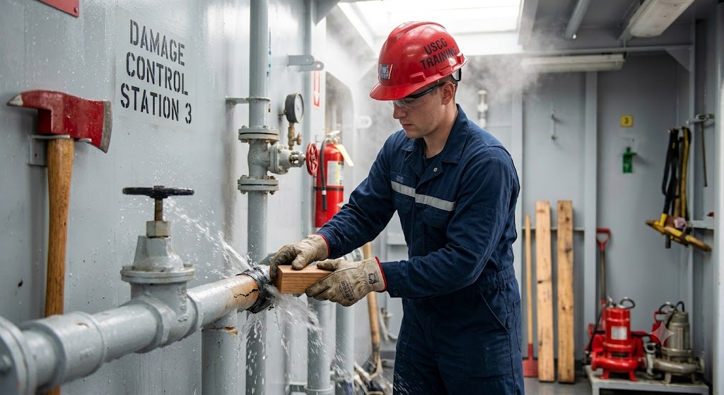 USCG Basic Damage Control Practice Exam Banner