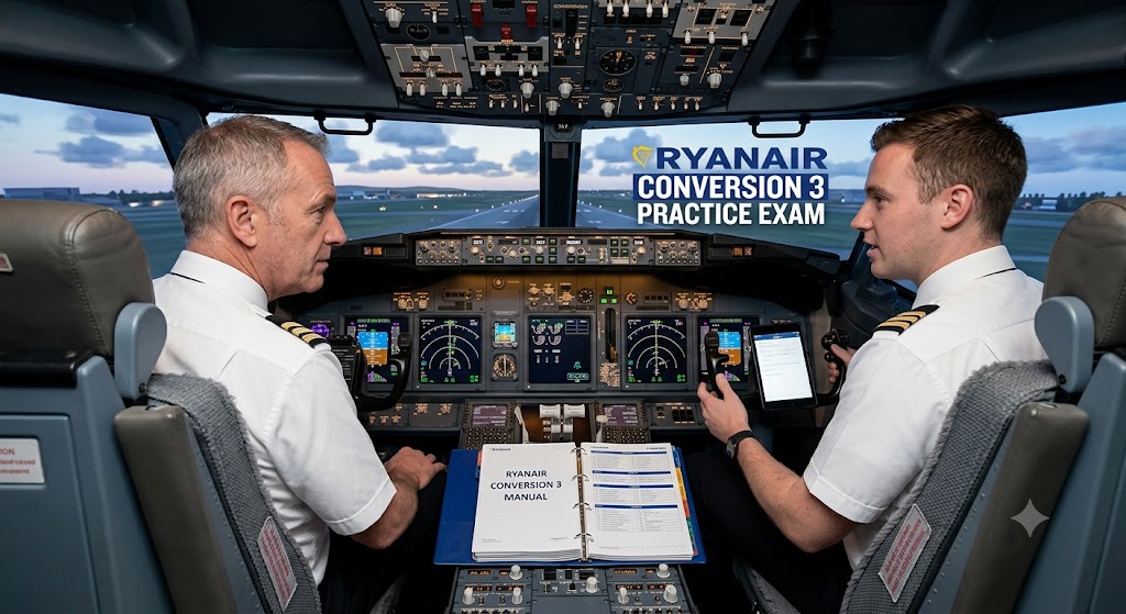 Ryanair Conversion 3 Practice Exam Banner