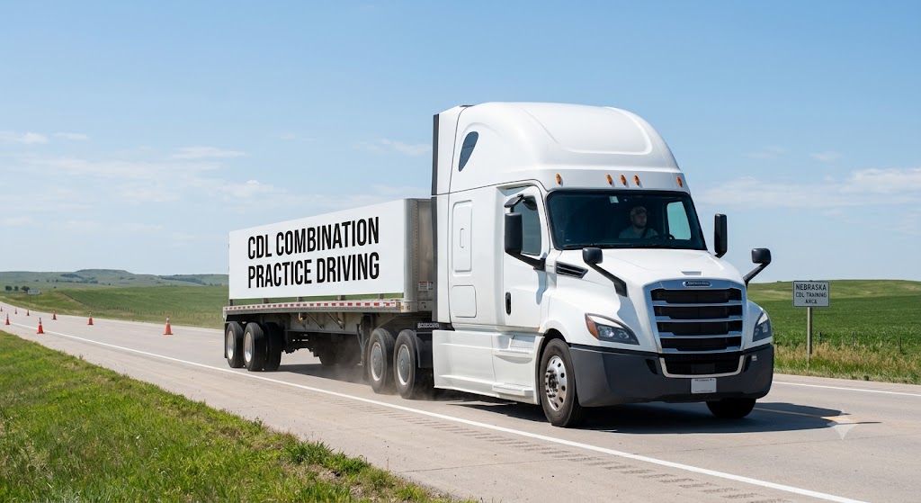 Nebraska CDL Combination Practice Test Banner