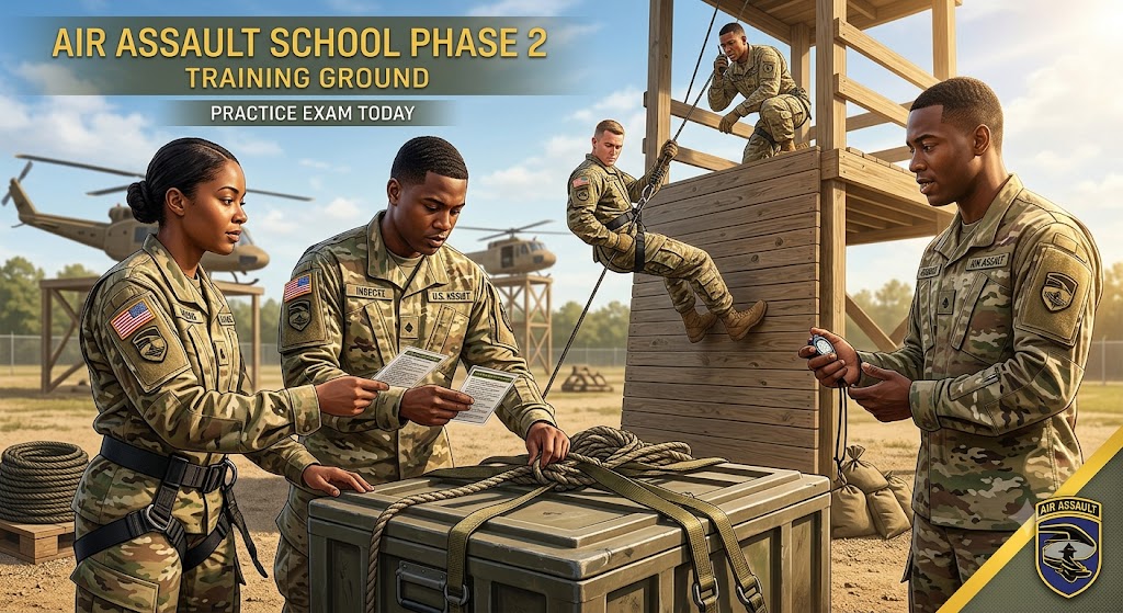 Air Assault School Phase 2 Practice Test Banner
