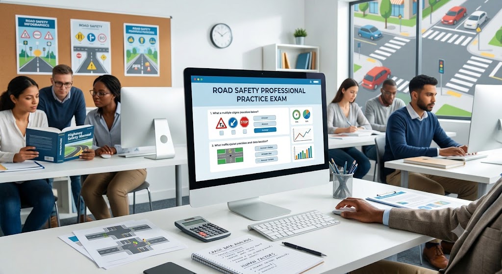 Road Safety Professional Practice Test Banner
