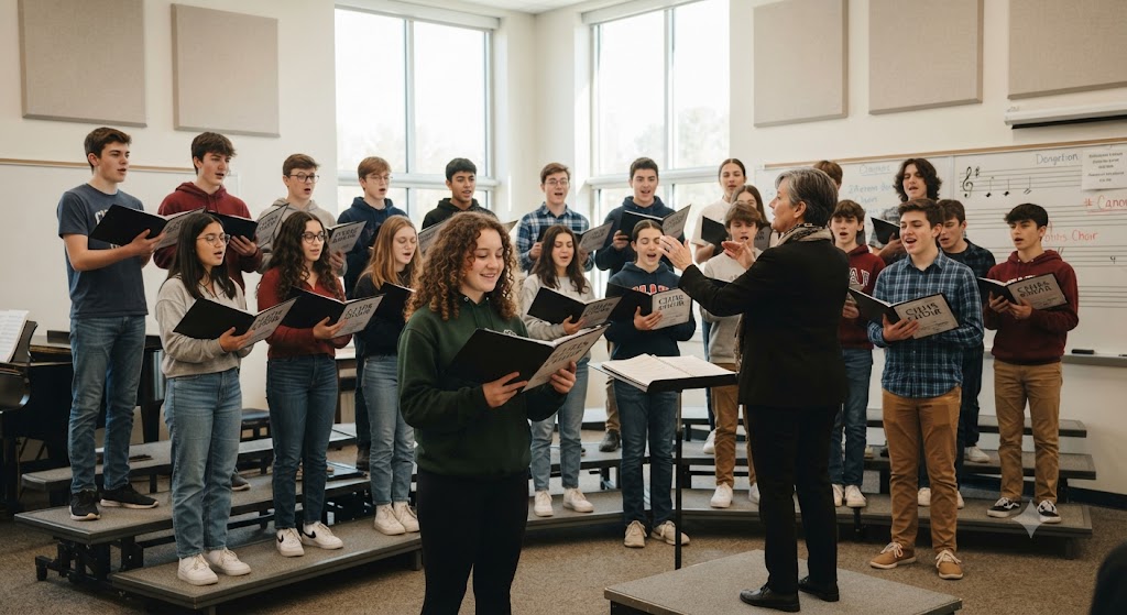 CHHS Choir Practice Test Banner