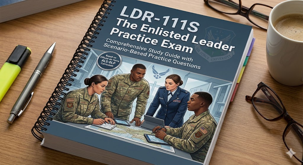 LDR-111S The Enlisted Leader Practice Exam Banner