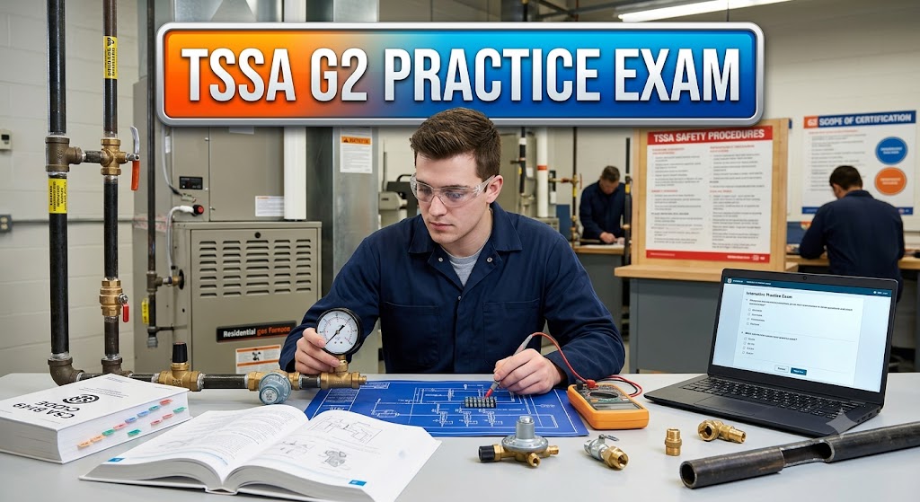 Technical Standards and Safety Authority (TSSA) G2 Practice Exam Banner