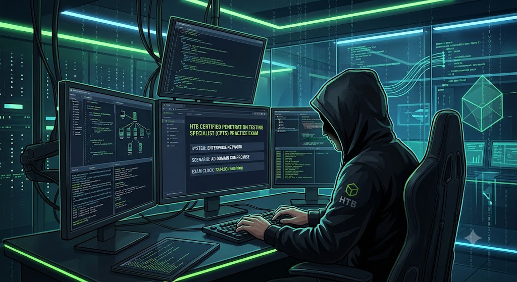 Hackthebox Practice Test & Exam Prep Banner