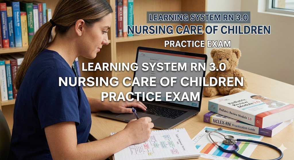 Learning System RN 3.0 Nursing Care of Children Practice Test Banner