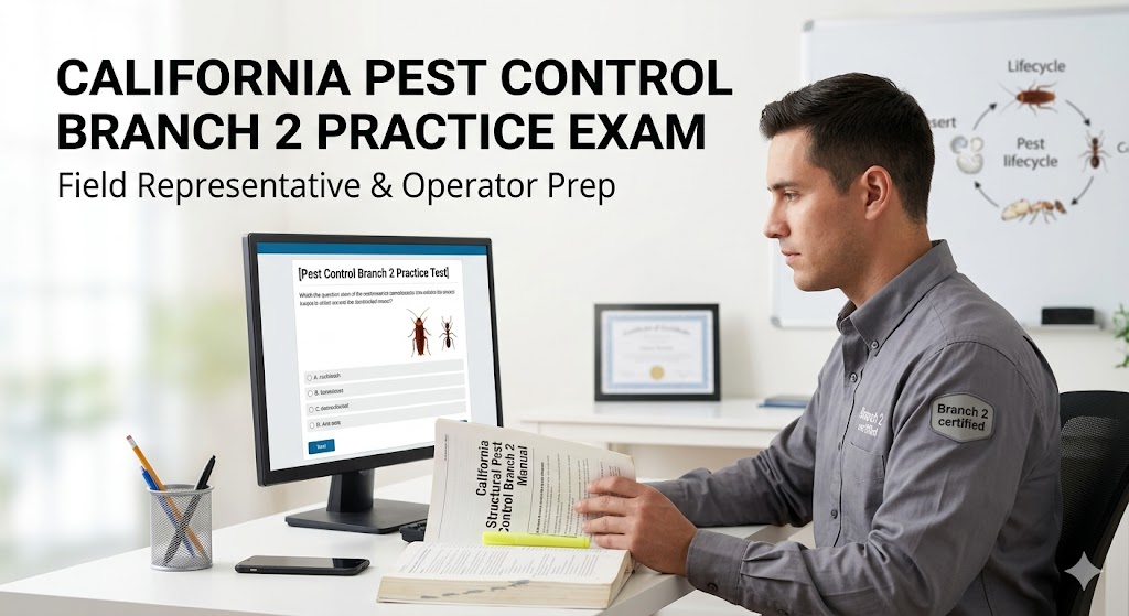 Pest Control Branch 2 Practice Test Banner