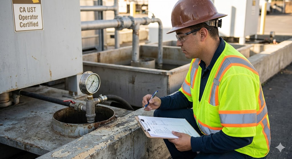 California UST System Operator Practice Test Banner