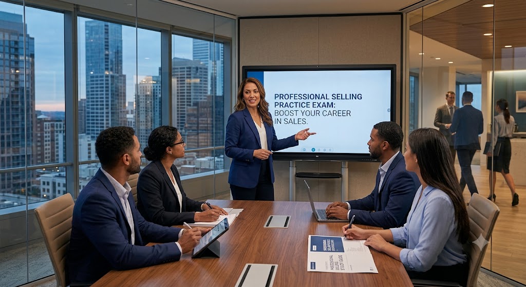 Professional Selling Practice Test Banner