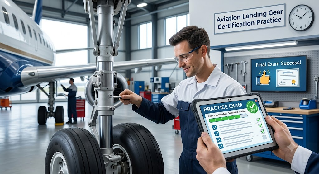 ASA Landing Gear Practice Test Banner
