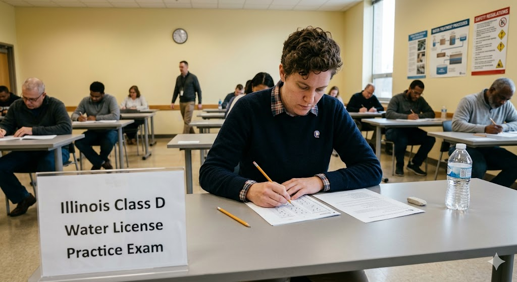 Illinois Class D Water License Practice Exam Banner