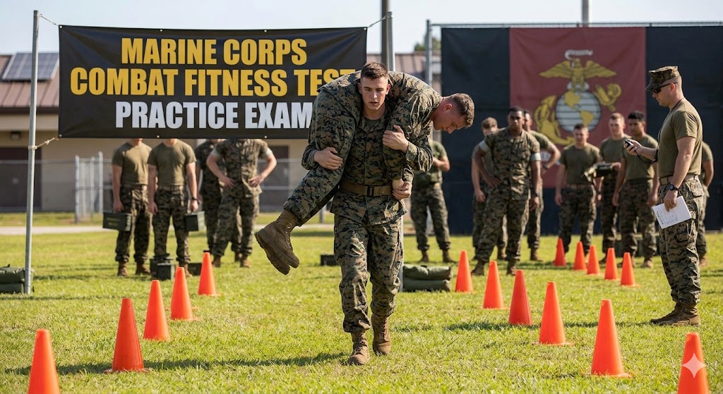 Marine Corps Combat Fitness Test (CFT) Practice Test Banner