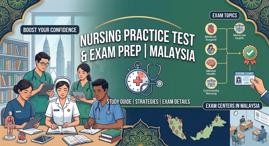 Nursing Practice Test & Exam Prep | Malaysia Banner