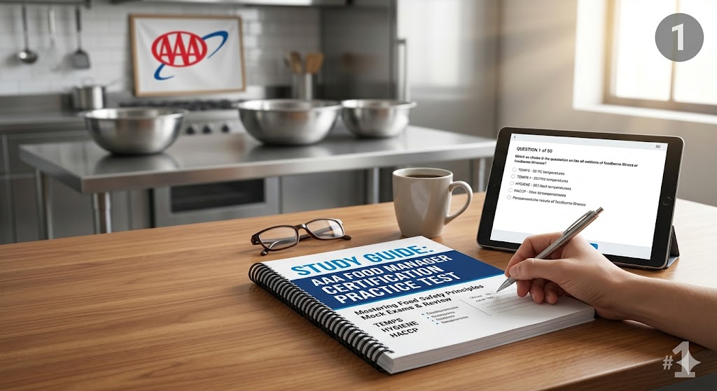 AAA Food Manager Practice Exam Banner