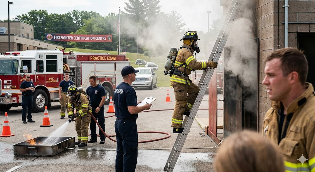 Basic Operations Firefighter Certification Practice Exam Banner