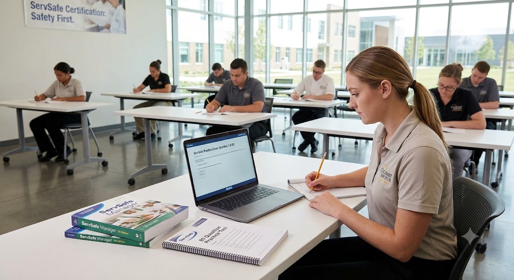 ServSafe Practice Test 80 Question and Answer Key Banner