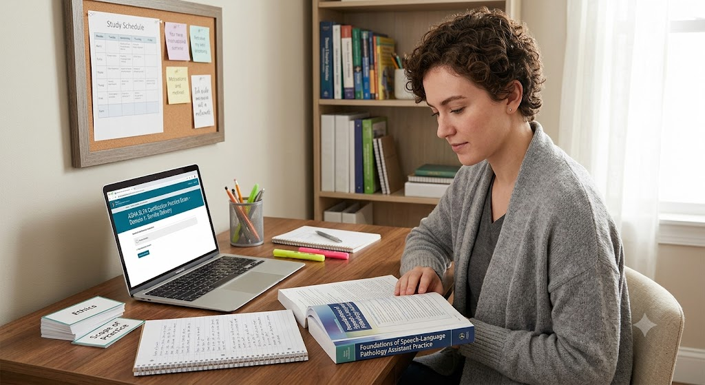 ASHA Speech-Language Pathology Assistant (SLPA) Certification Practice Exam Banner