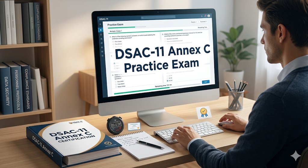 DSAC-11 Annex C Practice Test Banner