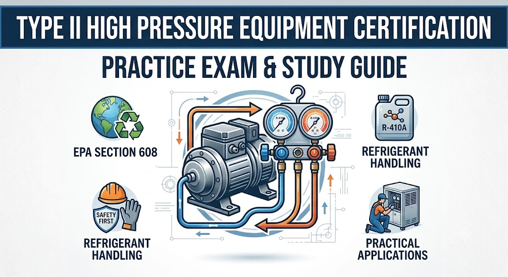 Type II High Pressure Equipment Certification Practice Test Banner