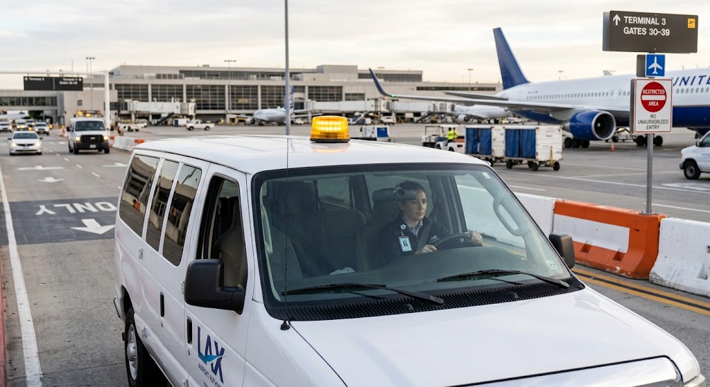 LAX Restricted Area Driver Practice Banner